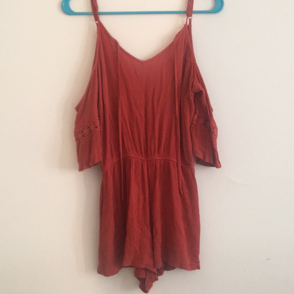 Off the shoulder romper